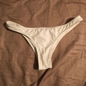 Victoria’s Secret White Itsy Swim Bottom